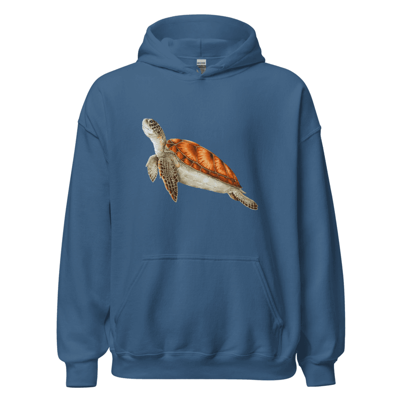 Turtle Felpa Unisex Hoodie thumbnail 7
