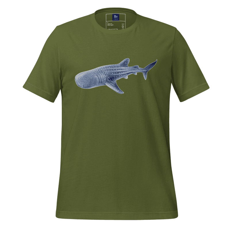 Squalo balena Unisex t-shirt thumbnail 5