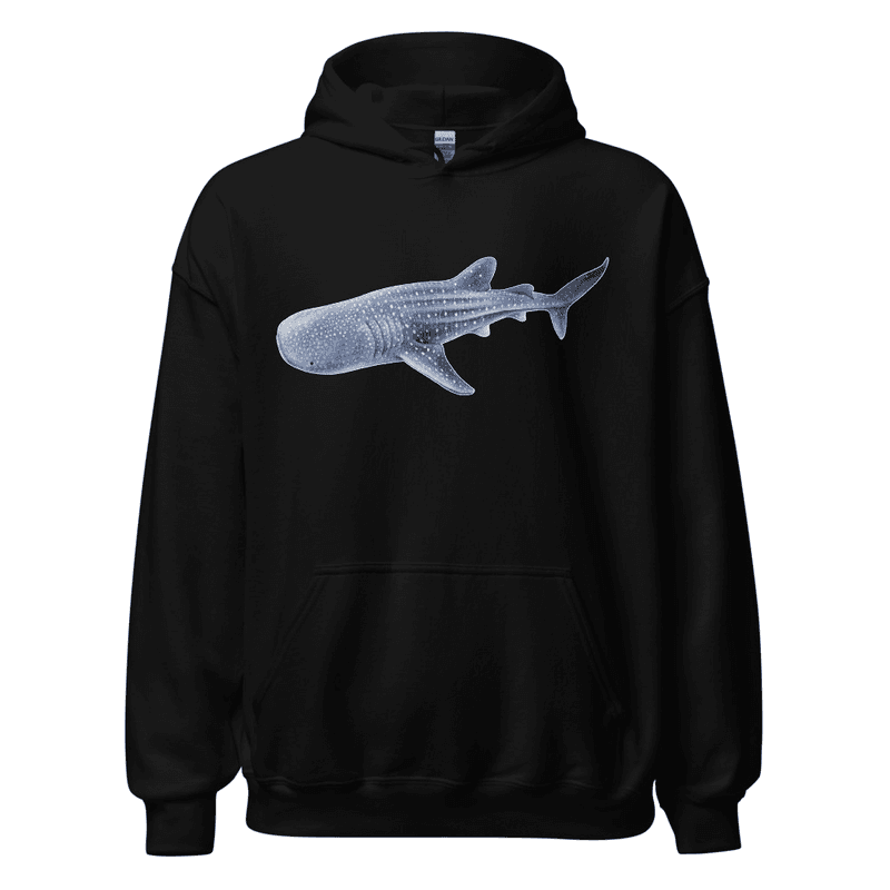 Squalo balena felpa Unisex Hoodie thumbnail 2