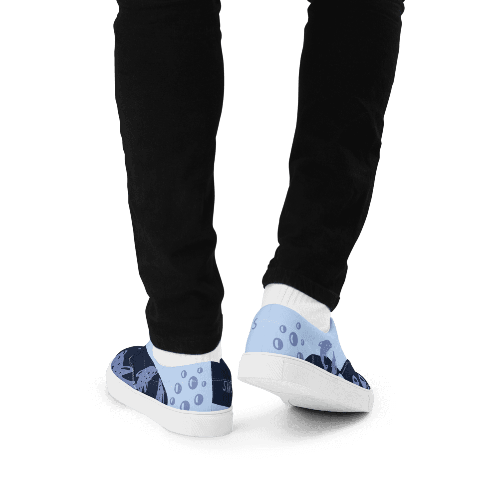 Ocean Men’s lace-up canvas shoes thumbnail 1