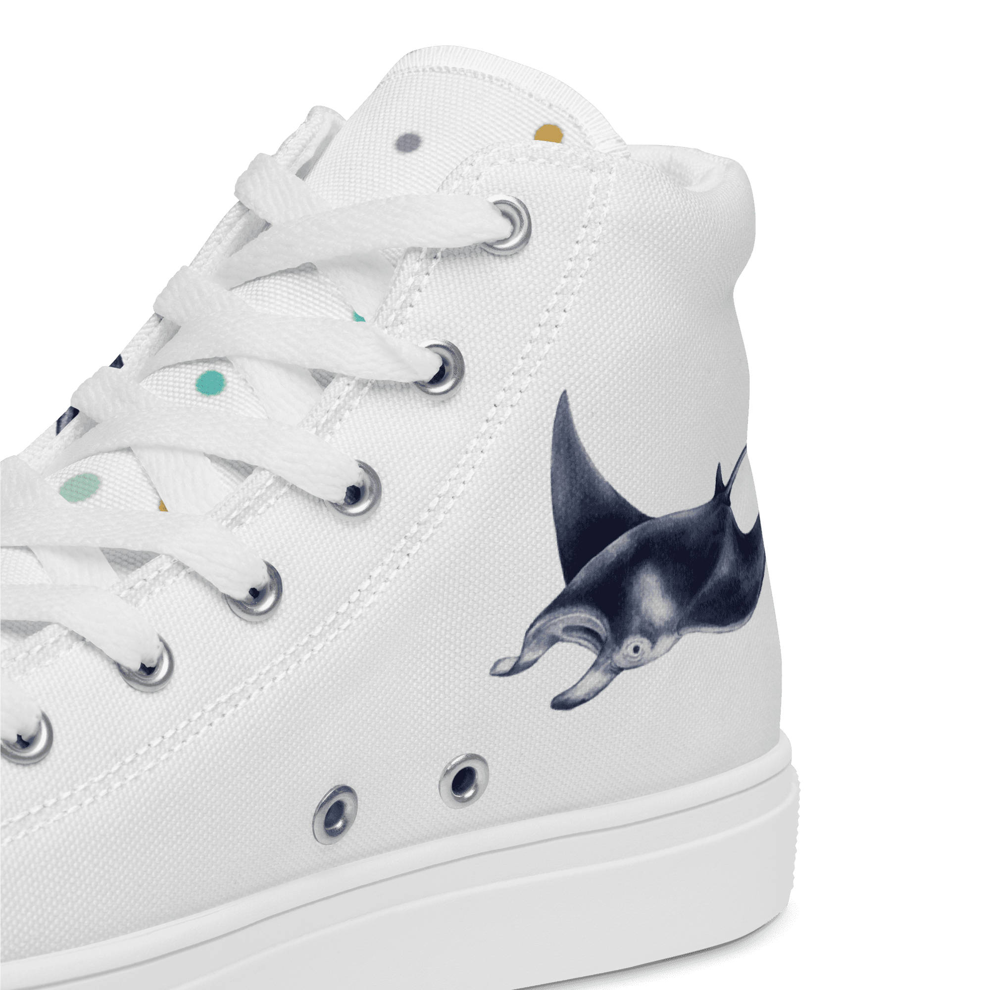 Respiro mare Men’s high top canvas shoes thumbnail 2