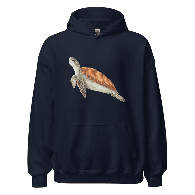 Turtle Felpa Unisex Hoodie thumbnail 3