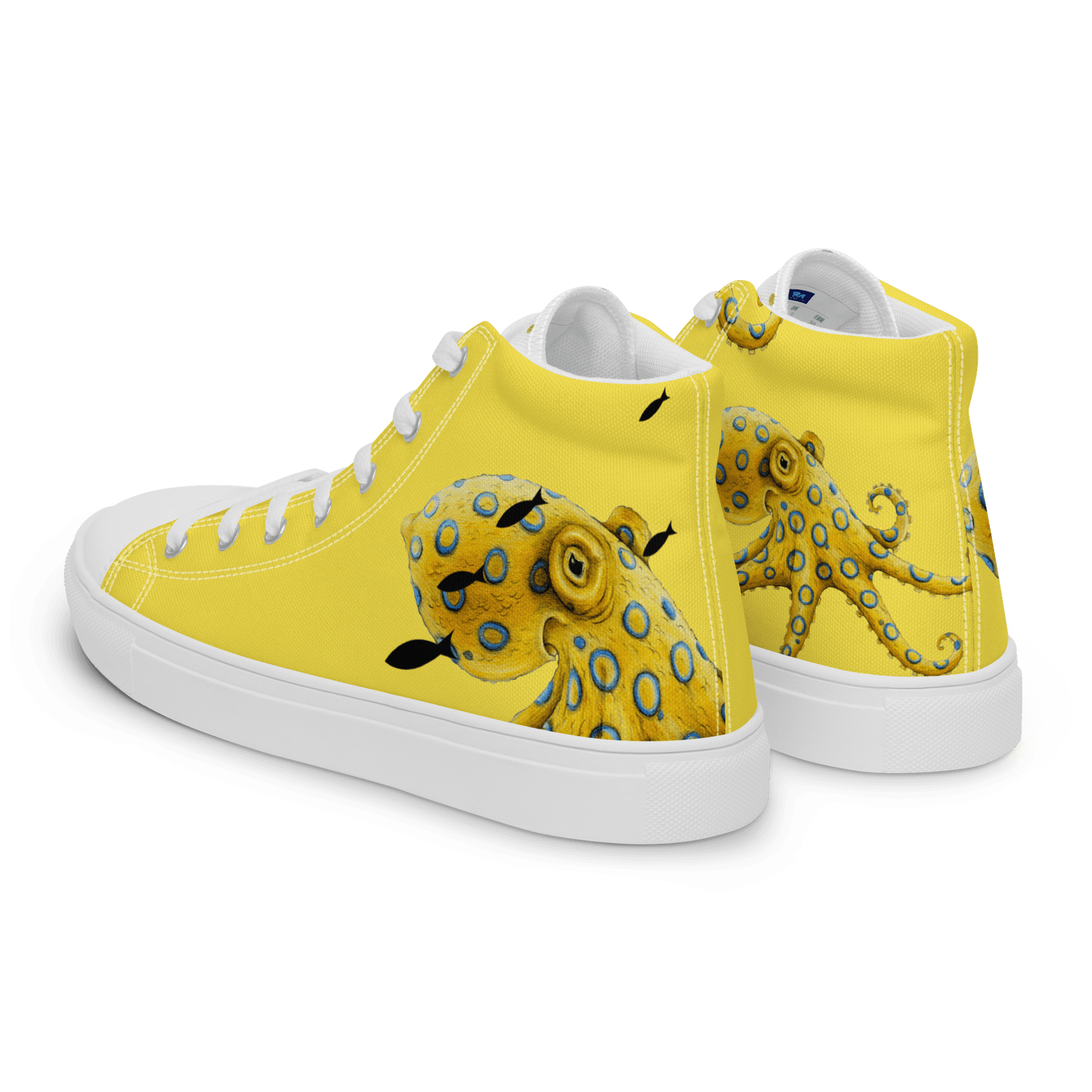 Polpo Women’s high top canvas shoes thumbnail 2