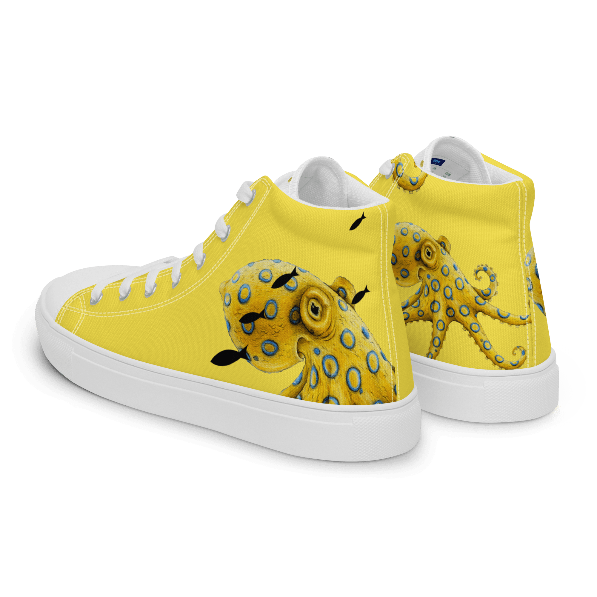 Polpo Women’s high top canvas shoes thumbnail 2