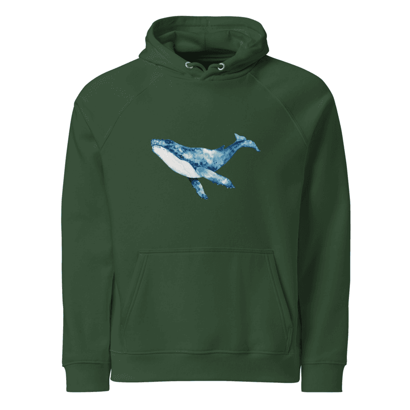 Felpa unisex Balena che respira thumbnail 5