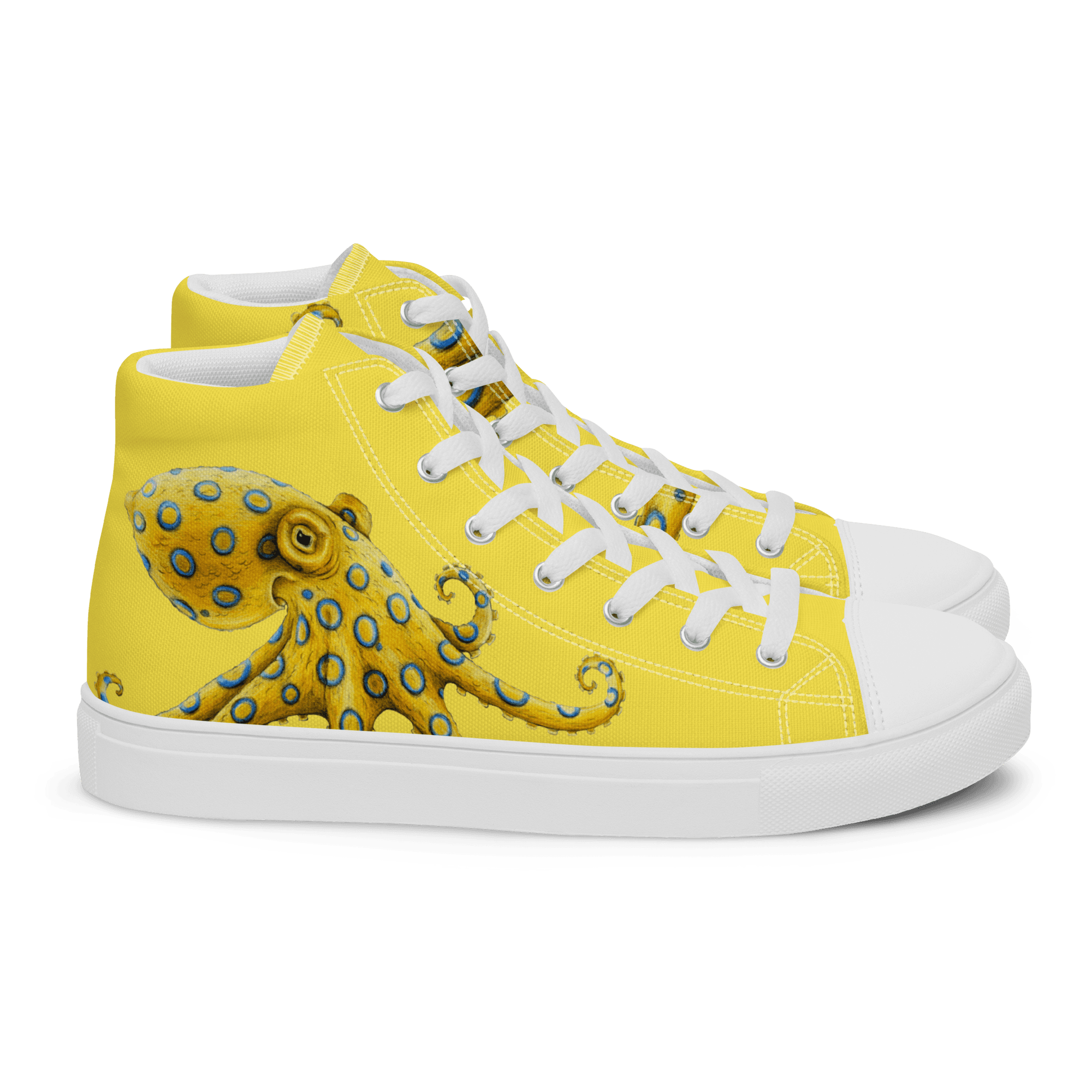 Polpo Men’s high top canvas shoes thumbnail 3