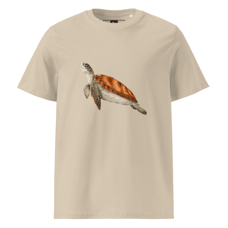 Turtle Unisex organic cotton t-shirt thumbnail 7