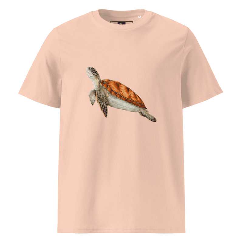 Turtle Unisex organic cotton t-shirt thumbnail 8