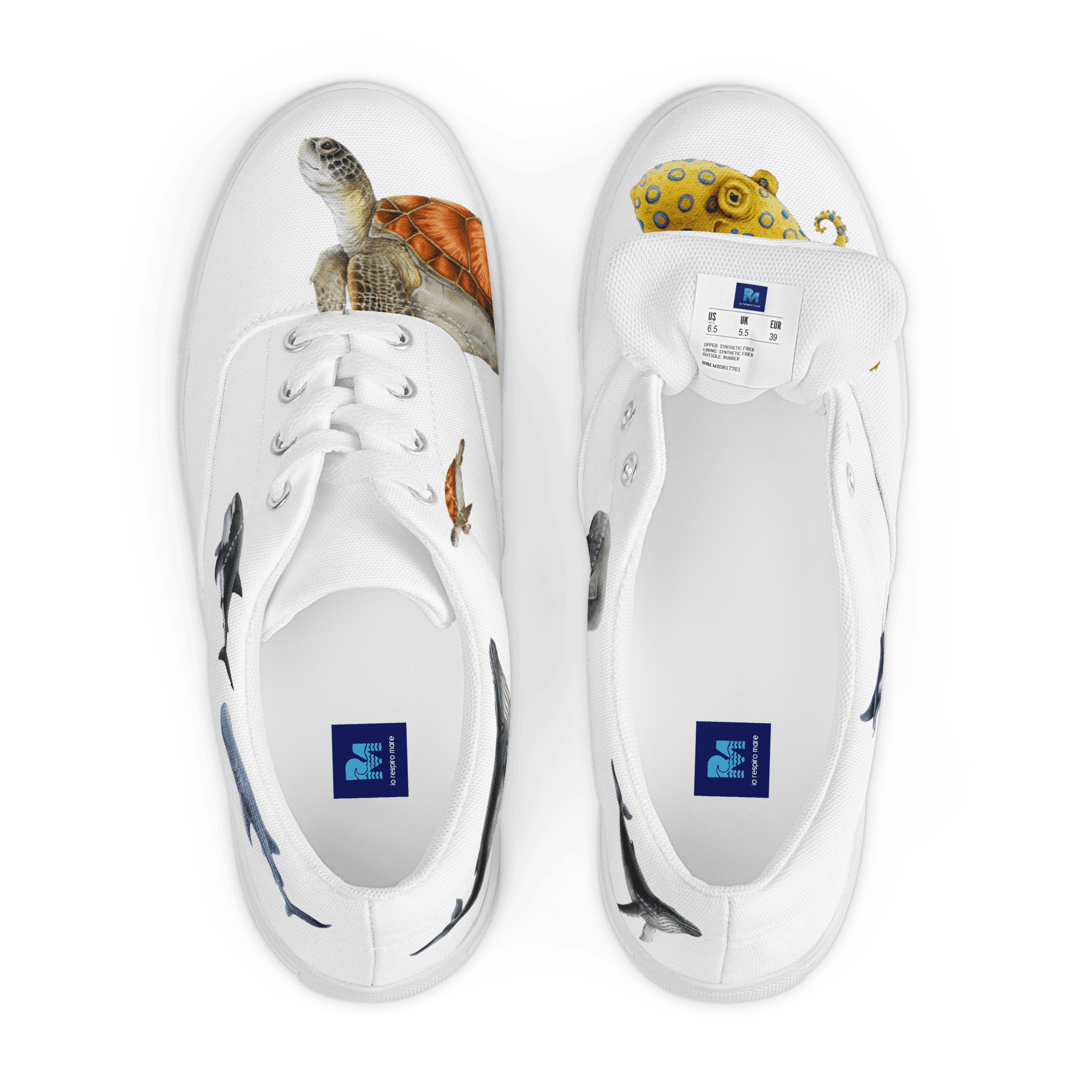 Respiro mare Women’s lace-up canvas shoes thumbnail 6