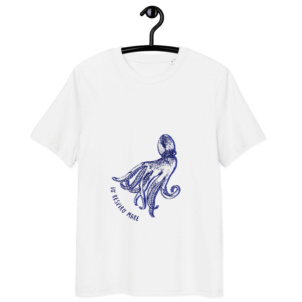 Polpo RM Unisex Organic Cotton T-Shirt thumbnail 1