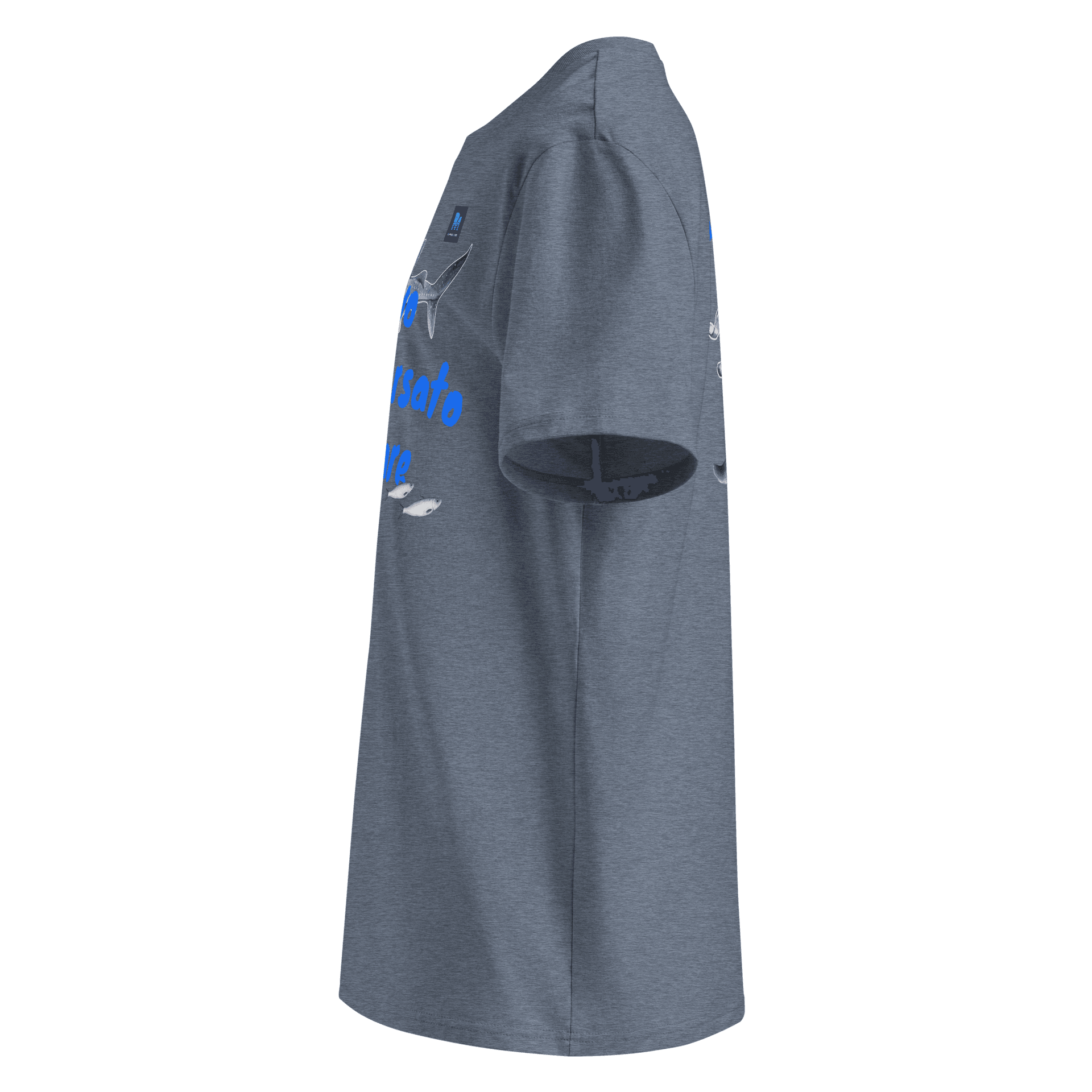 Io Respiro Mare Unisex organic cotton t-shirt thumbnail 13