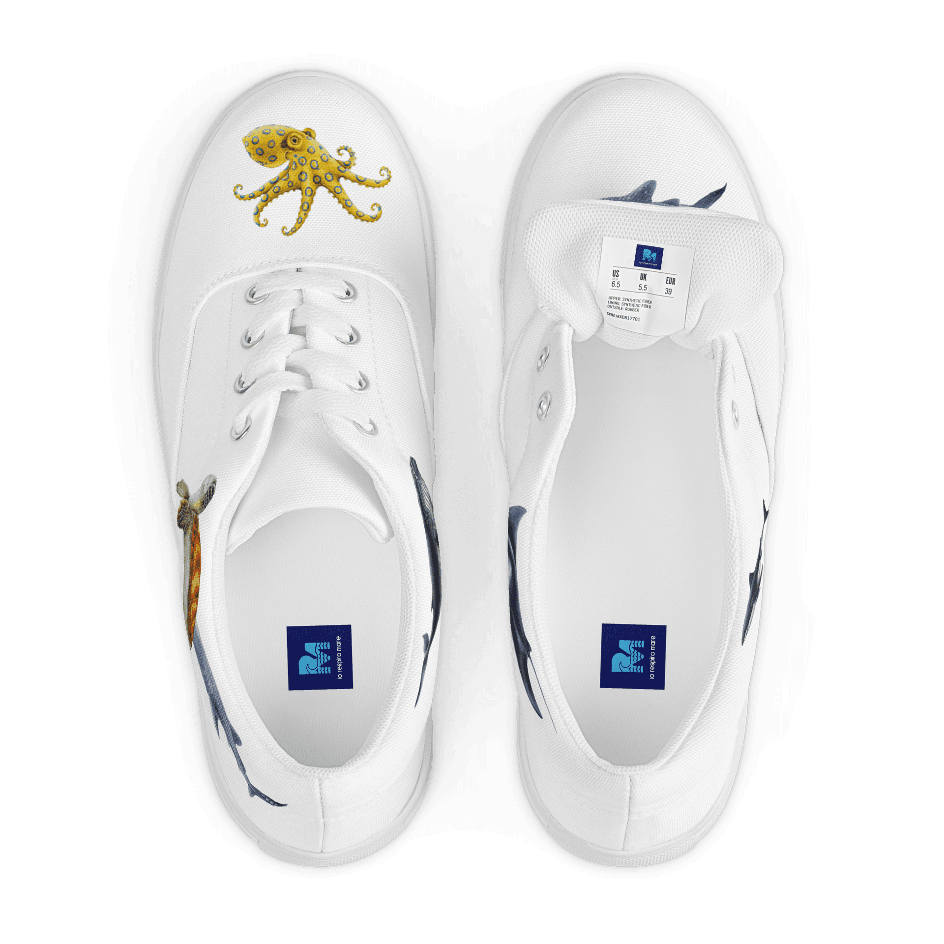 Respiro mare Men’s lace-up canvas shoes thumbnail 3