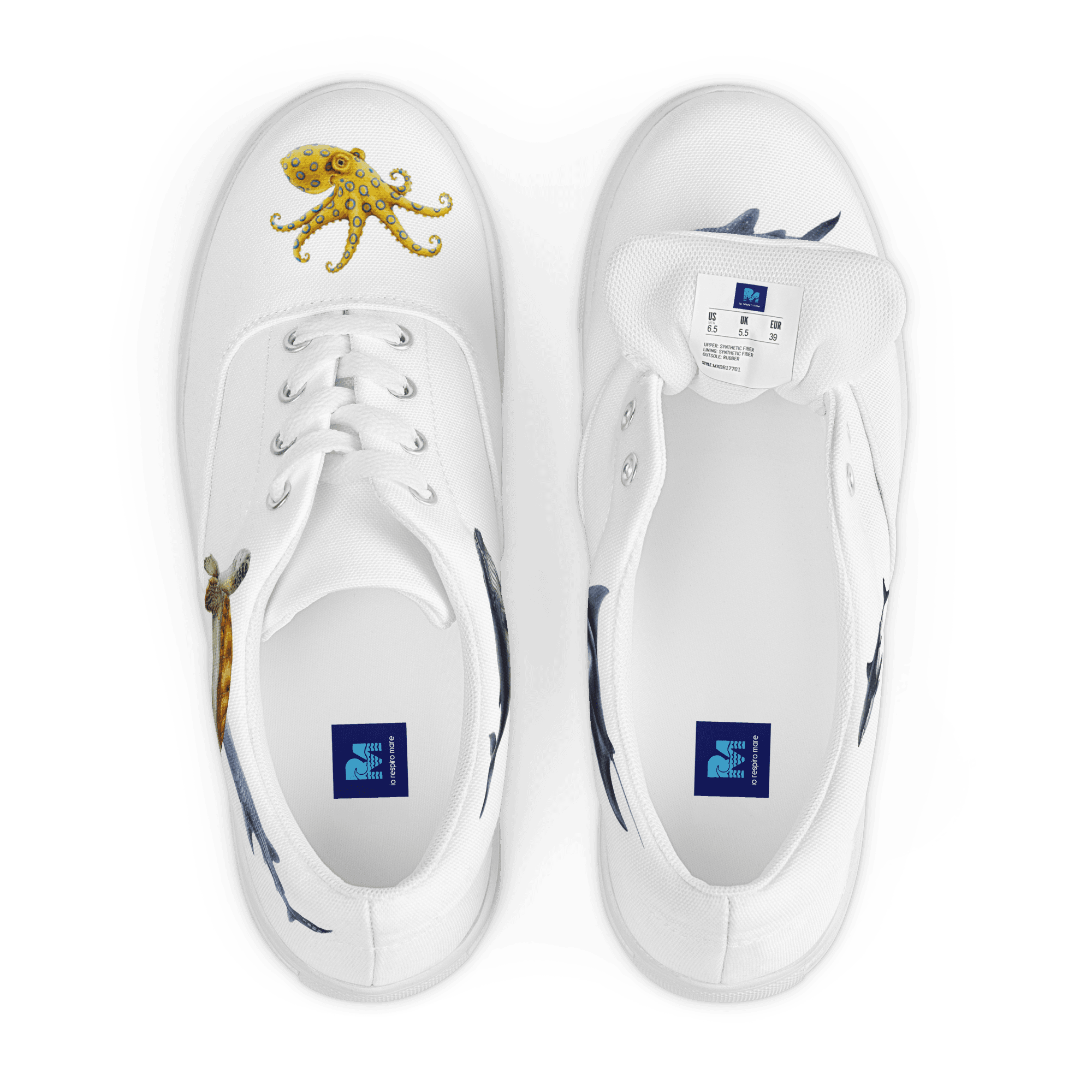 Respiro mare Men’s lace-up canvas shoes thumbnail 3