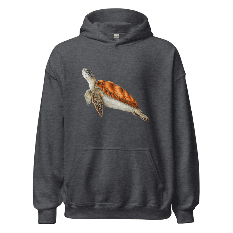 Turtle Felpa Unisex Hoodie thumbnail 6