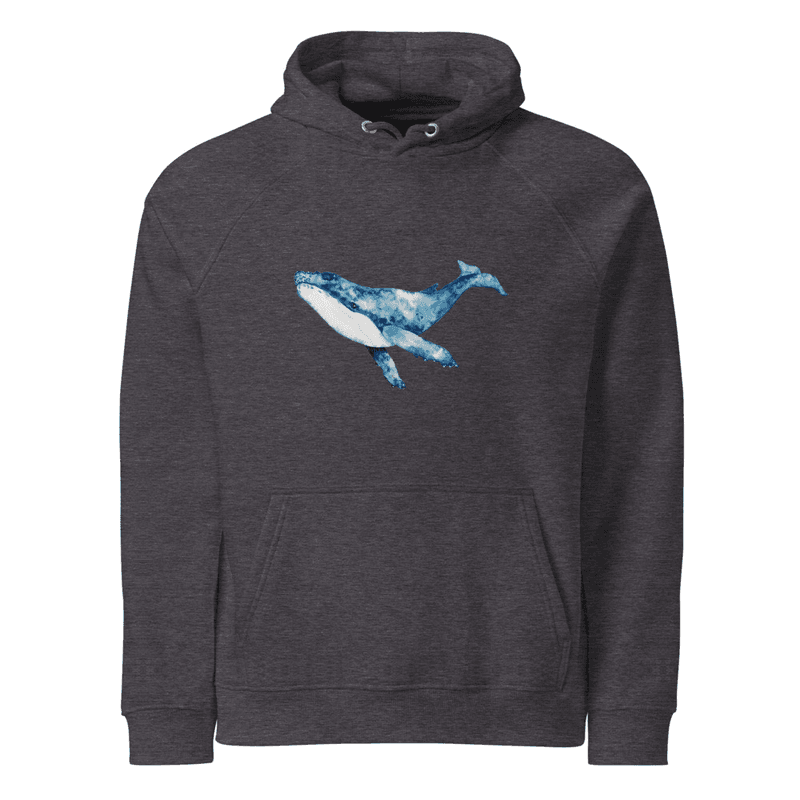 Felpa unisex Balena che respira thumbnail 4