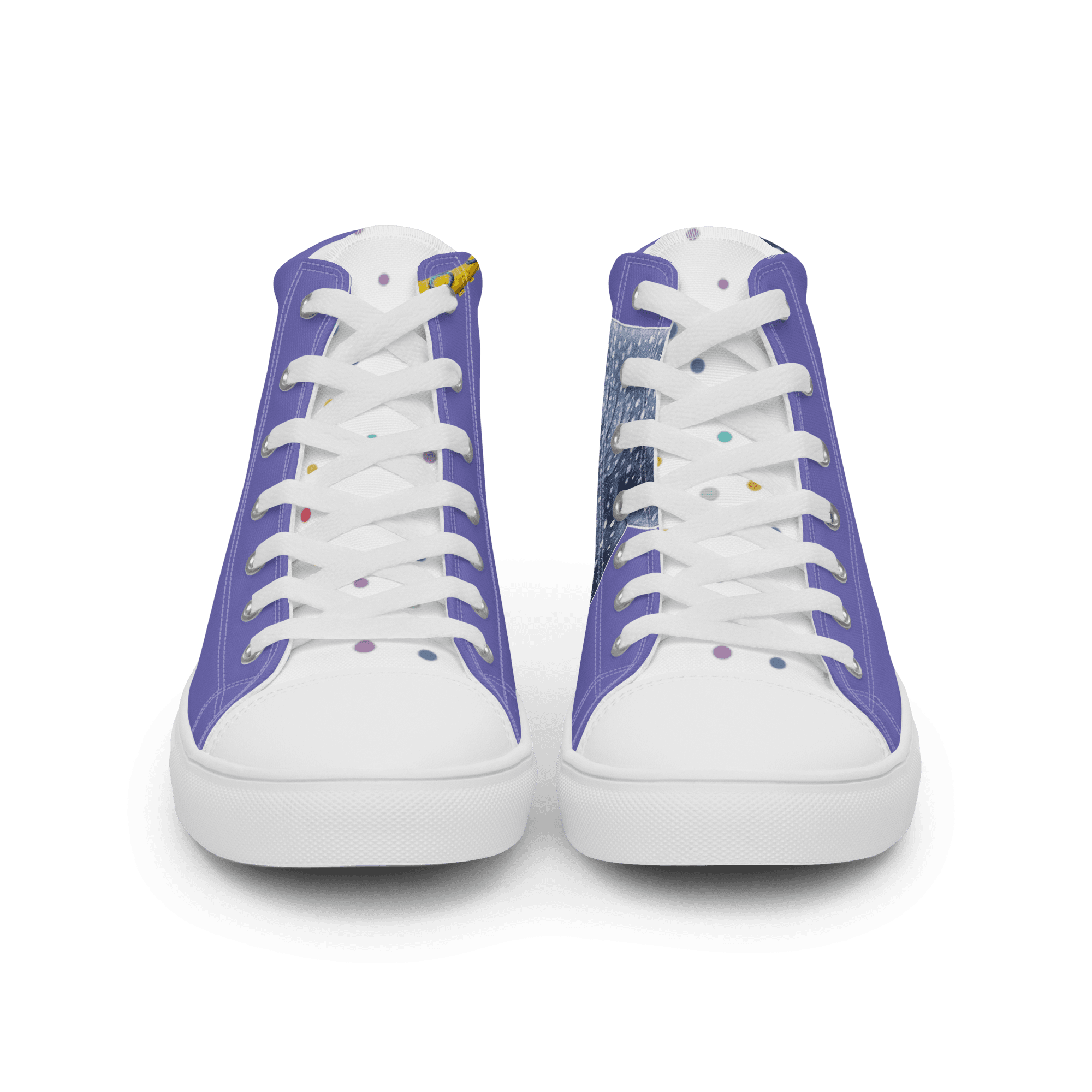 Ocean Men’s high top canvas shoes thumbnail 6