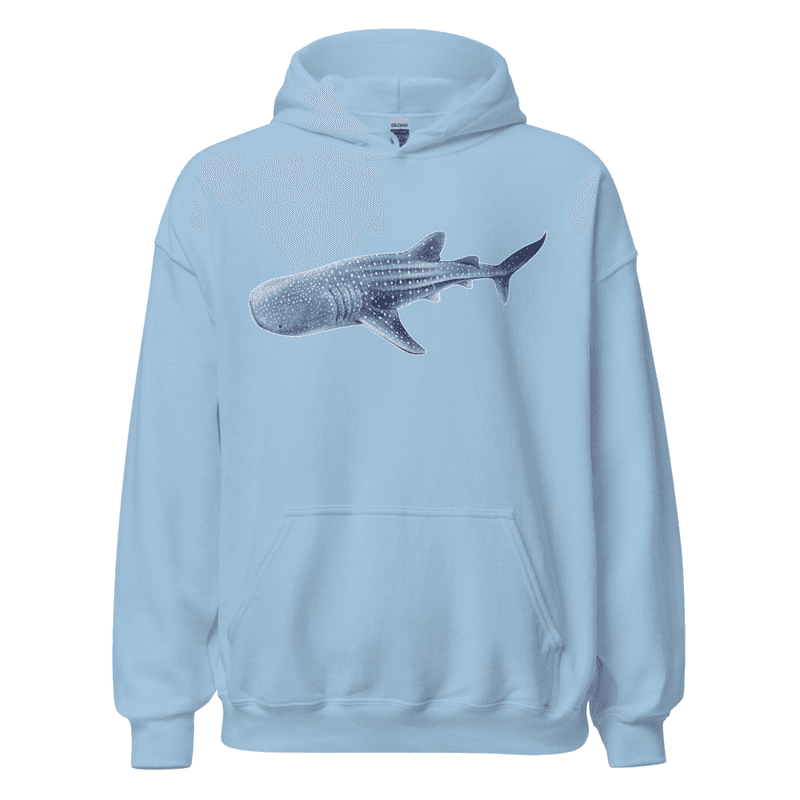 Squalo balena felpa Unisex Hoodie thumbnail 6