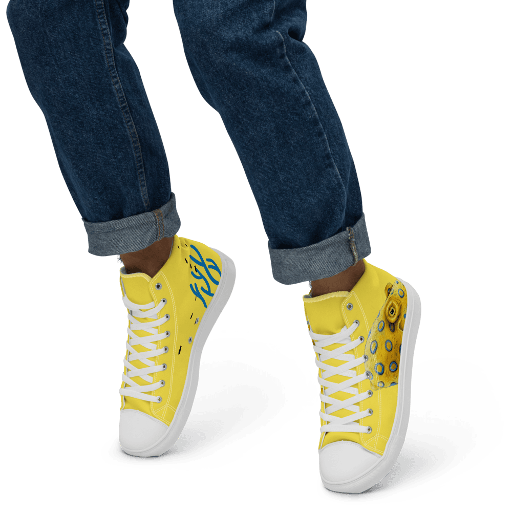 Polpo Men’s high top canvas shoes thumbnail 2