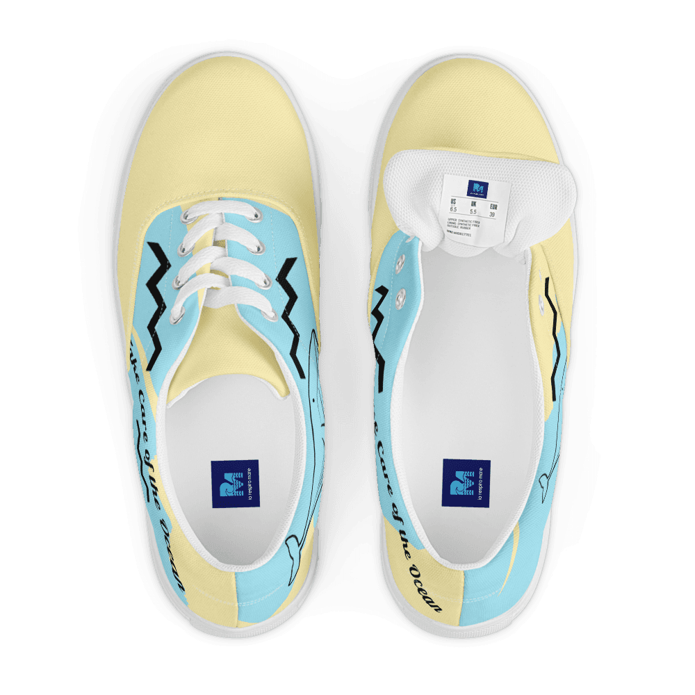 Ocean Women’s lace-up canvas shoes thumbnail 1