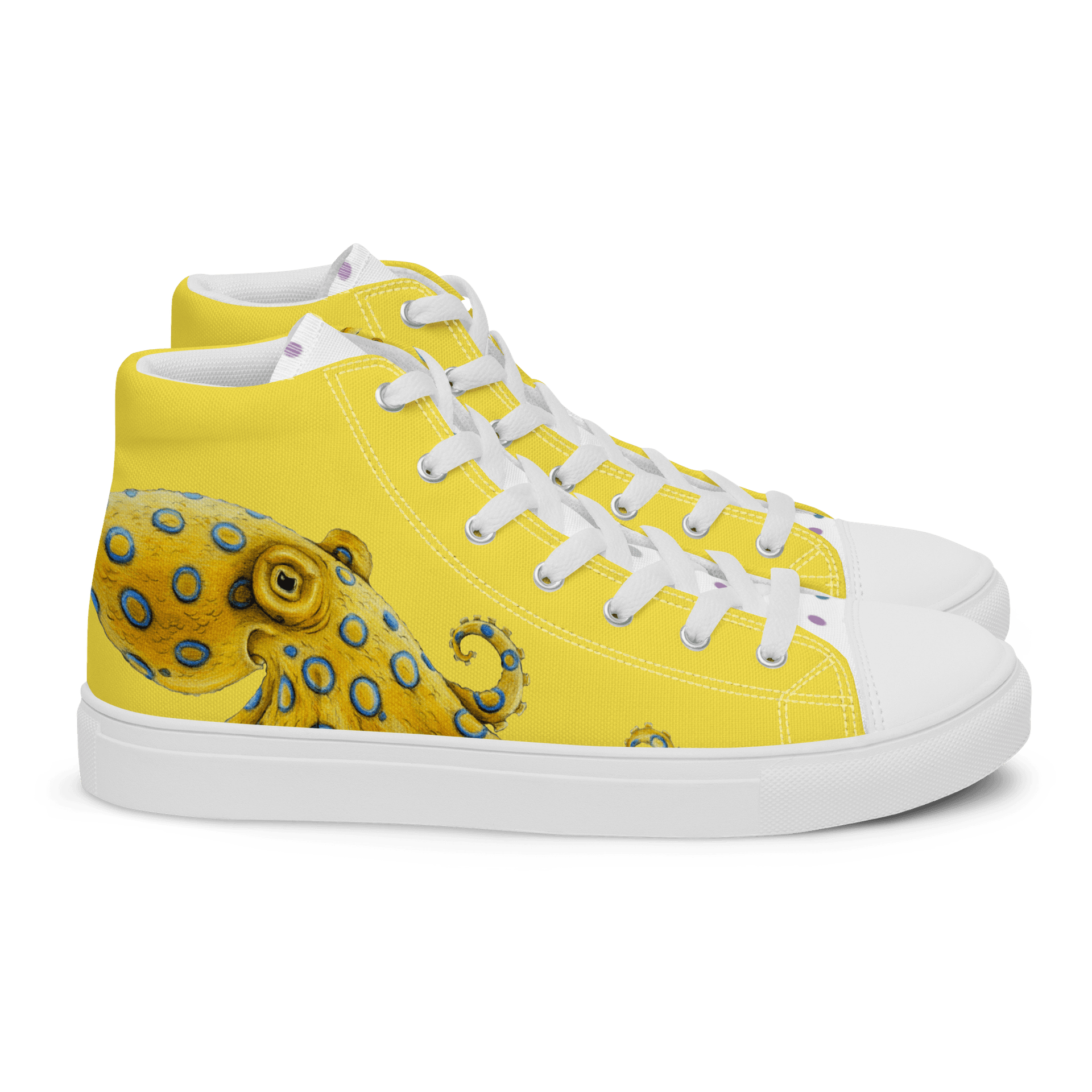 Polpo Women’s high top canvas shoes thumbnail 6