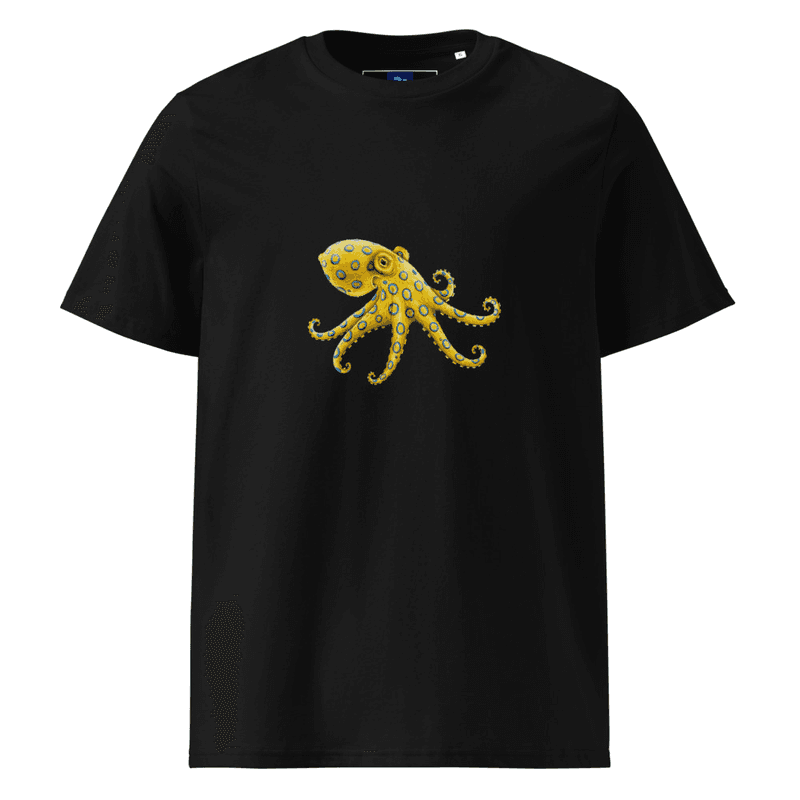 Polpo Unisex organic cotton t-shirt thumbnail 2