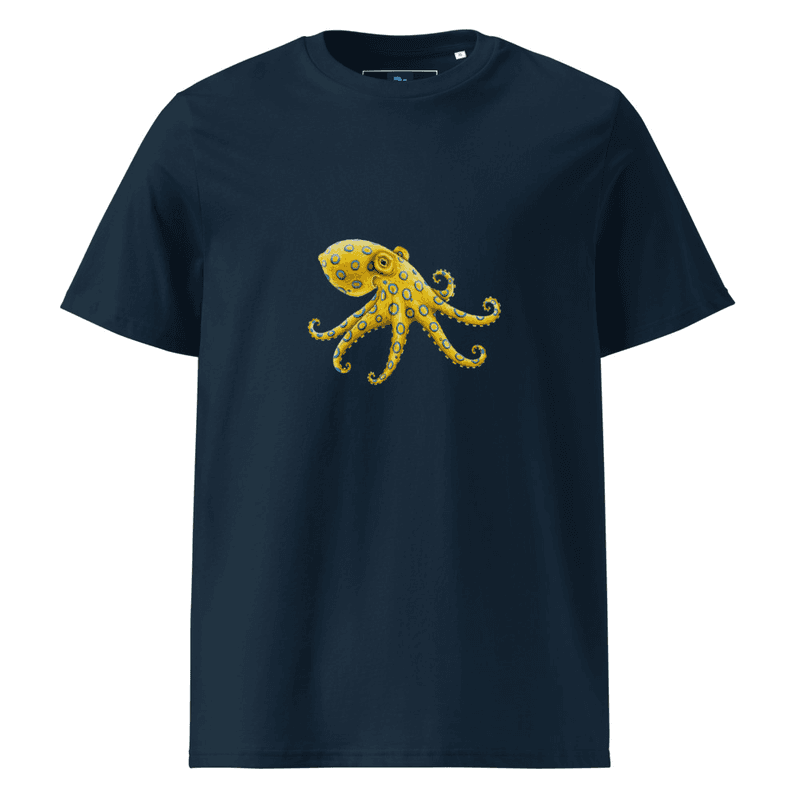 Polpo Unisex organic cotton t-shirt thumbnail 3