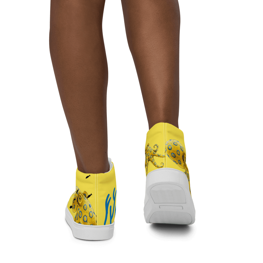 Polpo Women’s high top canvas shoes thumbnail 2