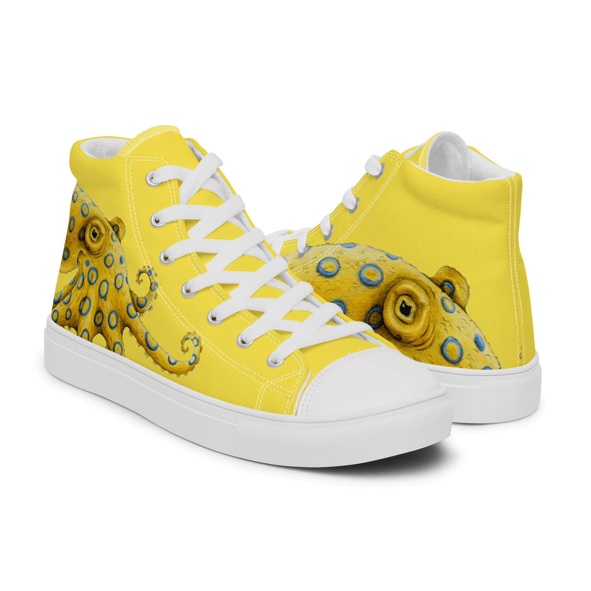 Polpo Men’s high top canvas shoes thumbnail 2