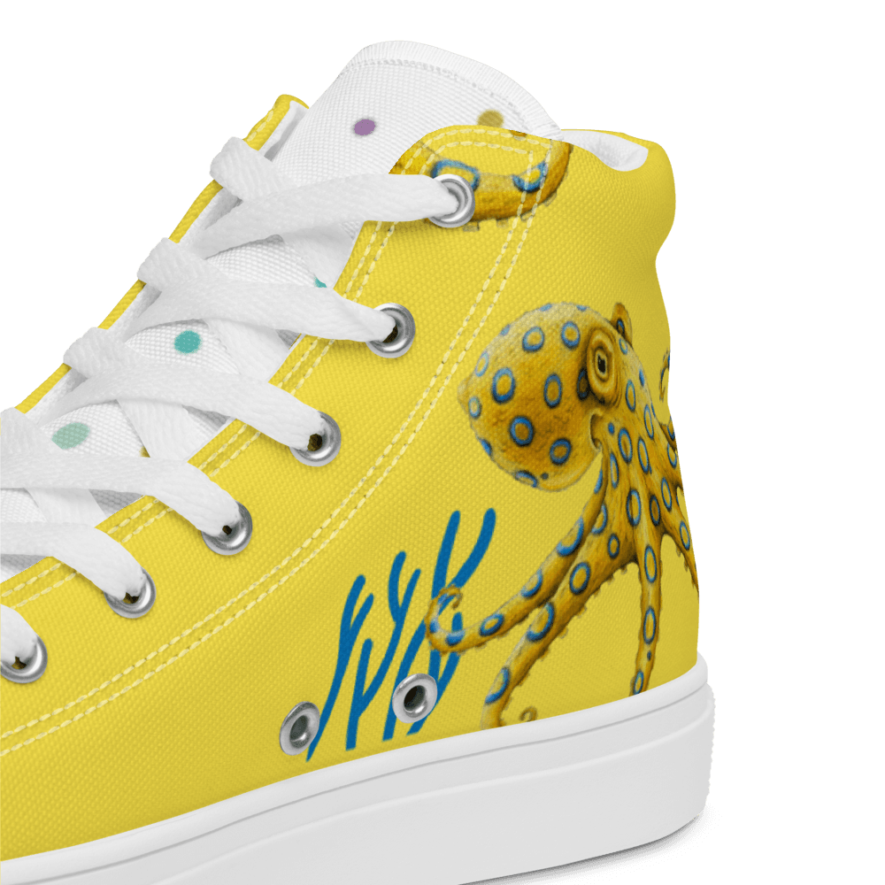 Polpo Women’s high top canvas shoes thumbnail 6