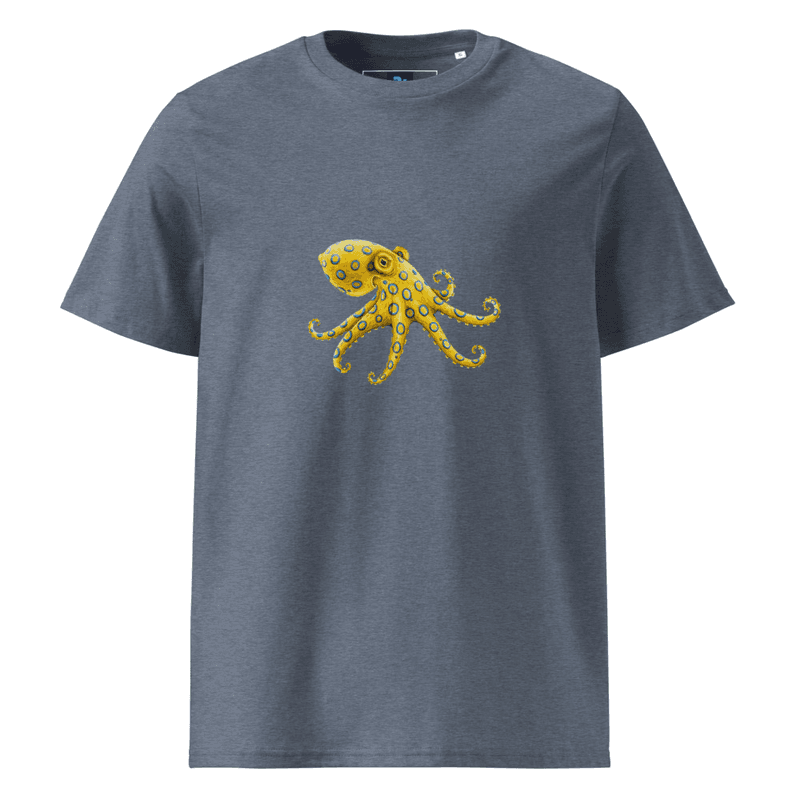 Polpo Unisex organic cotton t-shirt thumbnail 6