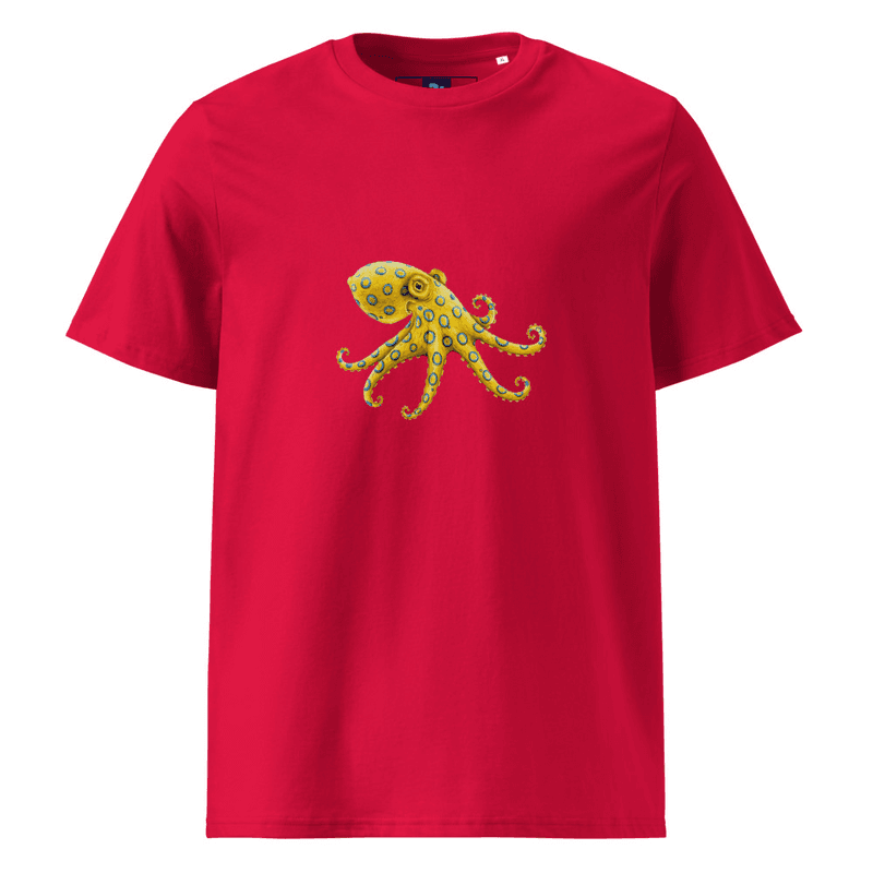 Polpo Unisex organic cotton t-shirt thumbnail 4