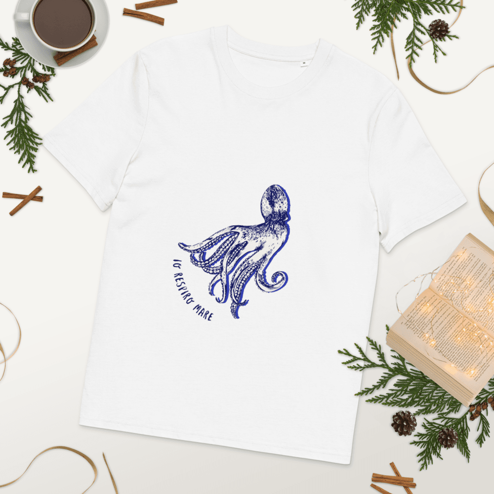 Polpo RM Unisex Organic Cotton T-Shirt thumbnail 2