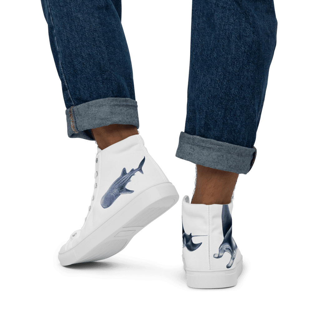 Respiro mare Men’s high top canvas shoes thumbnail 2