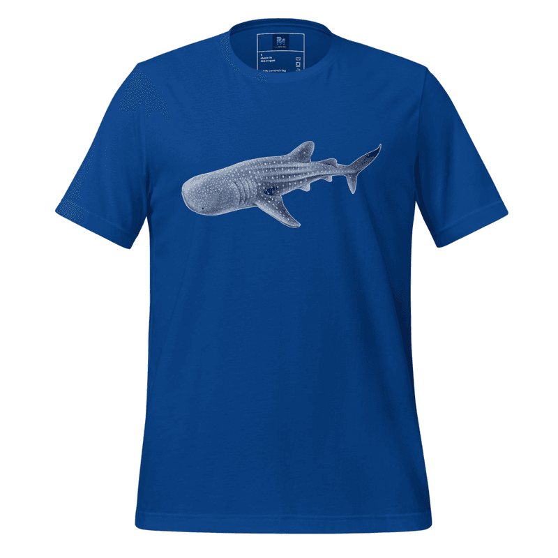 Squalo balena Unisex t-shirt thumbnail 4