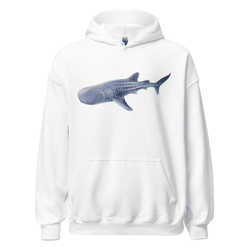 Squalo balena felpa Unisex Hoodie thumbnail 1