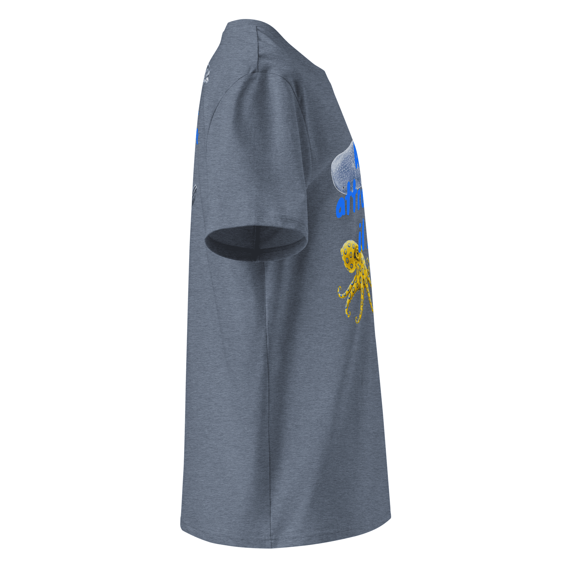 Io Respiro Mare Unisex organic cotton t-shirt thumbnail 1