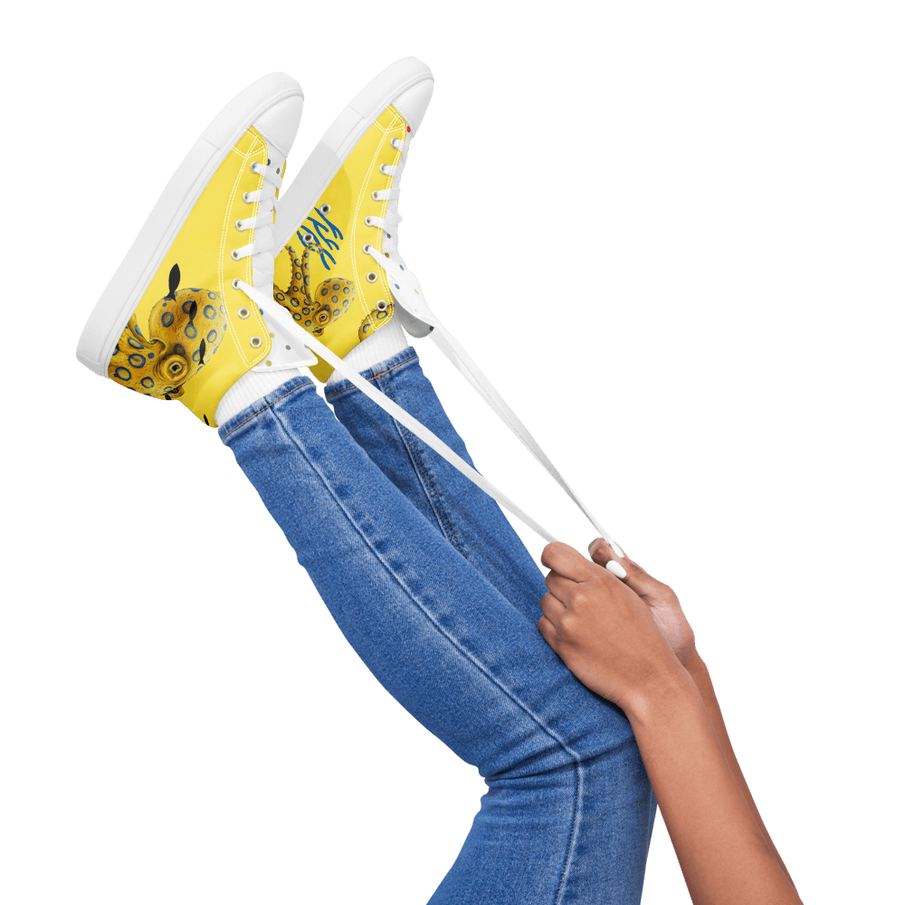 Polpo Women’s high top canvas shoes thumbnail 8