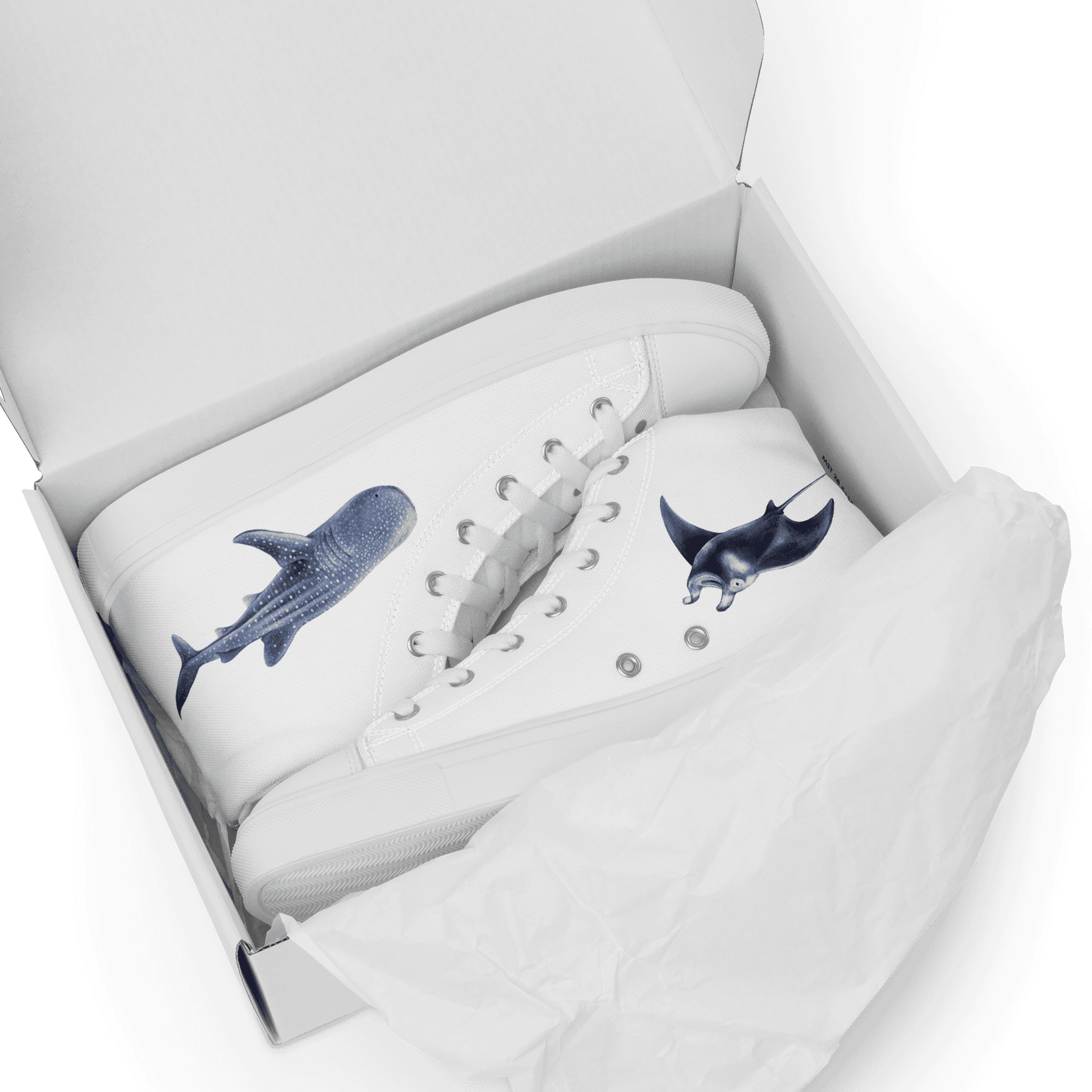 Respiro mare Men’s high top canvas shoes thumbnail 1