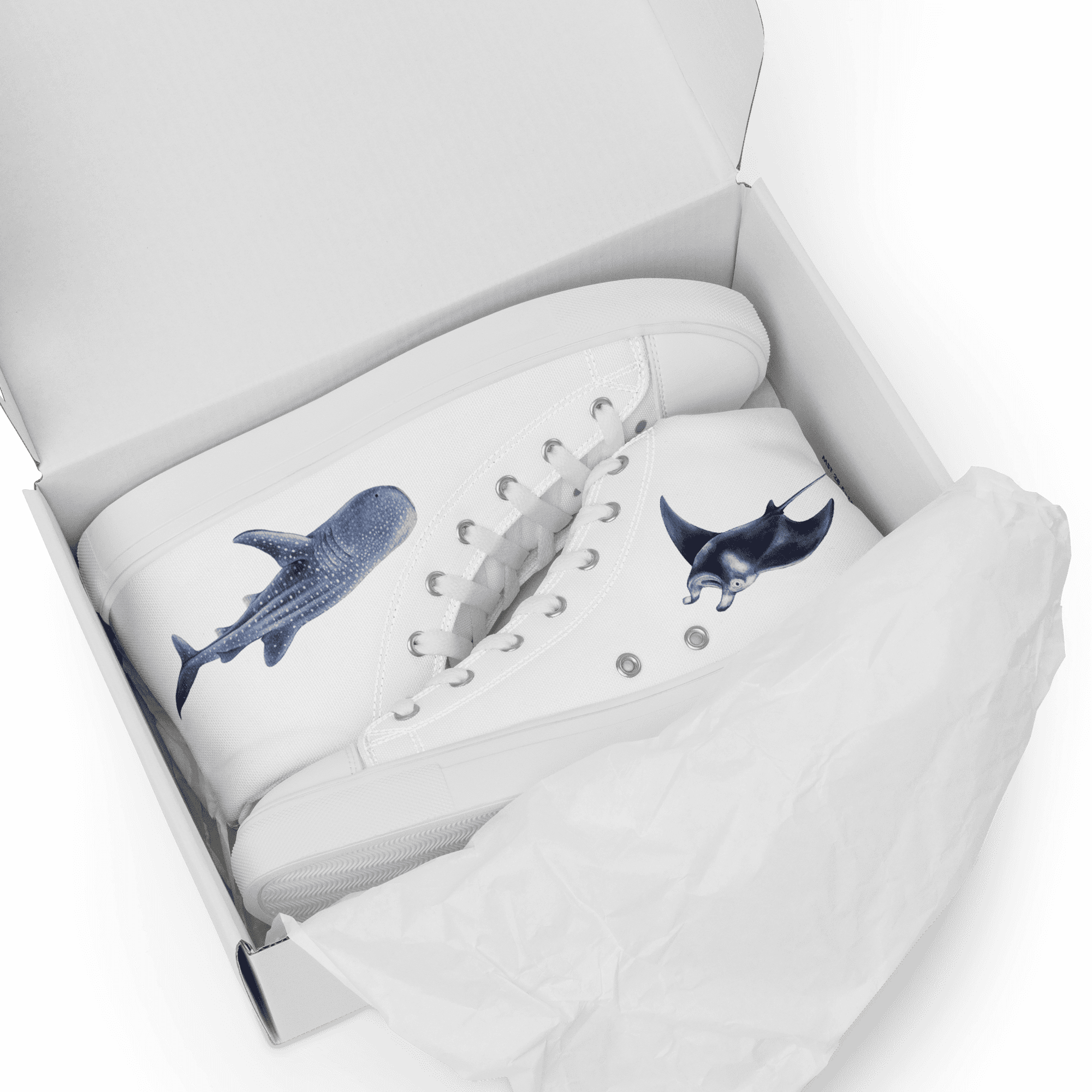 Respiro mare Men’s high top canvas shoes thumbnail 1