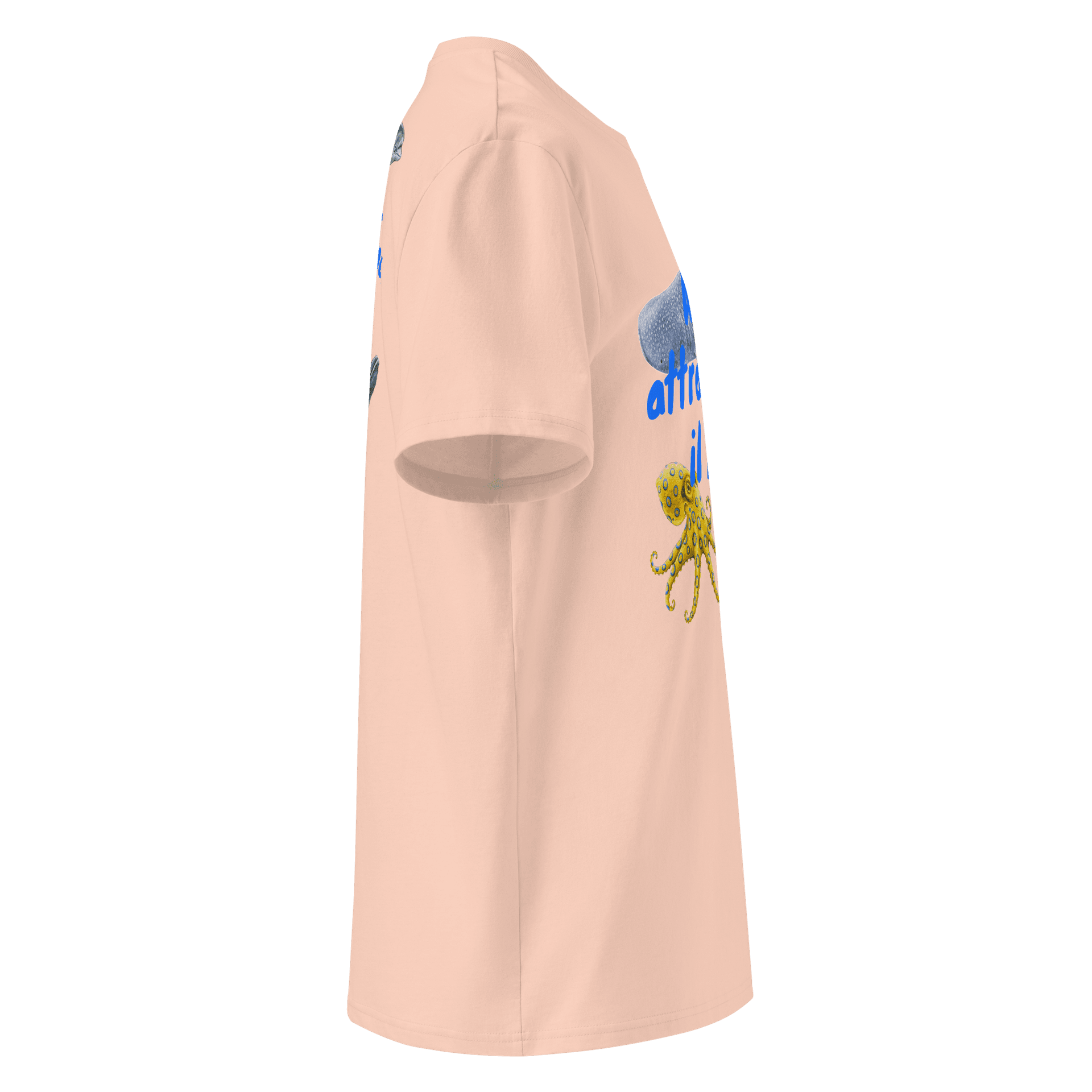 Io Respiro Mare Unisex organic cotton t-shirt thumbnail 4