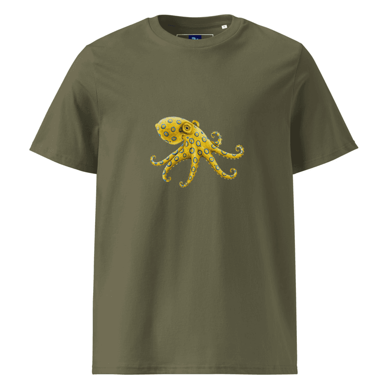 Polpo Unisex organic cotton t-shirt thumbnail 5